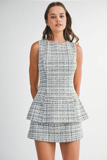 Tweed Mini Dress