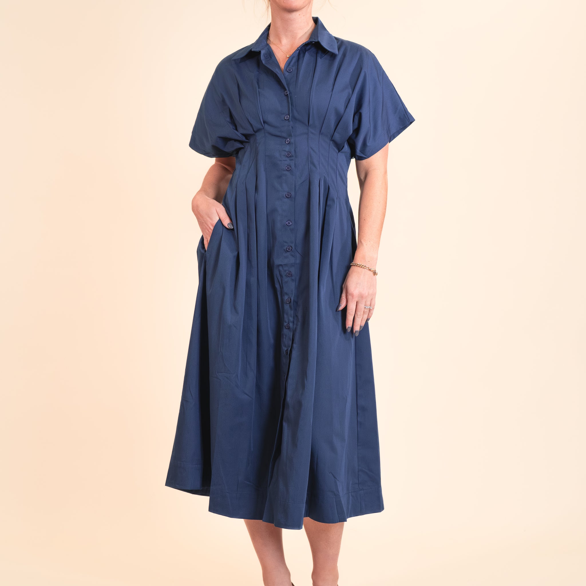 Button Down Shirt Maxi Dress – Stockbridge Styles