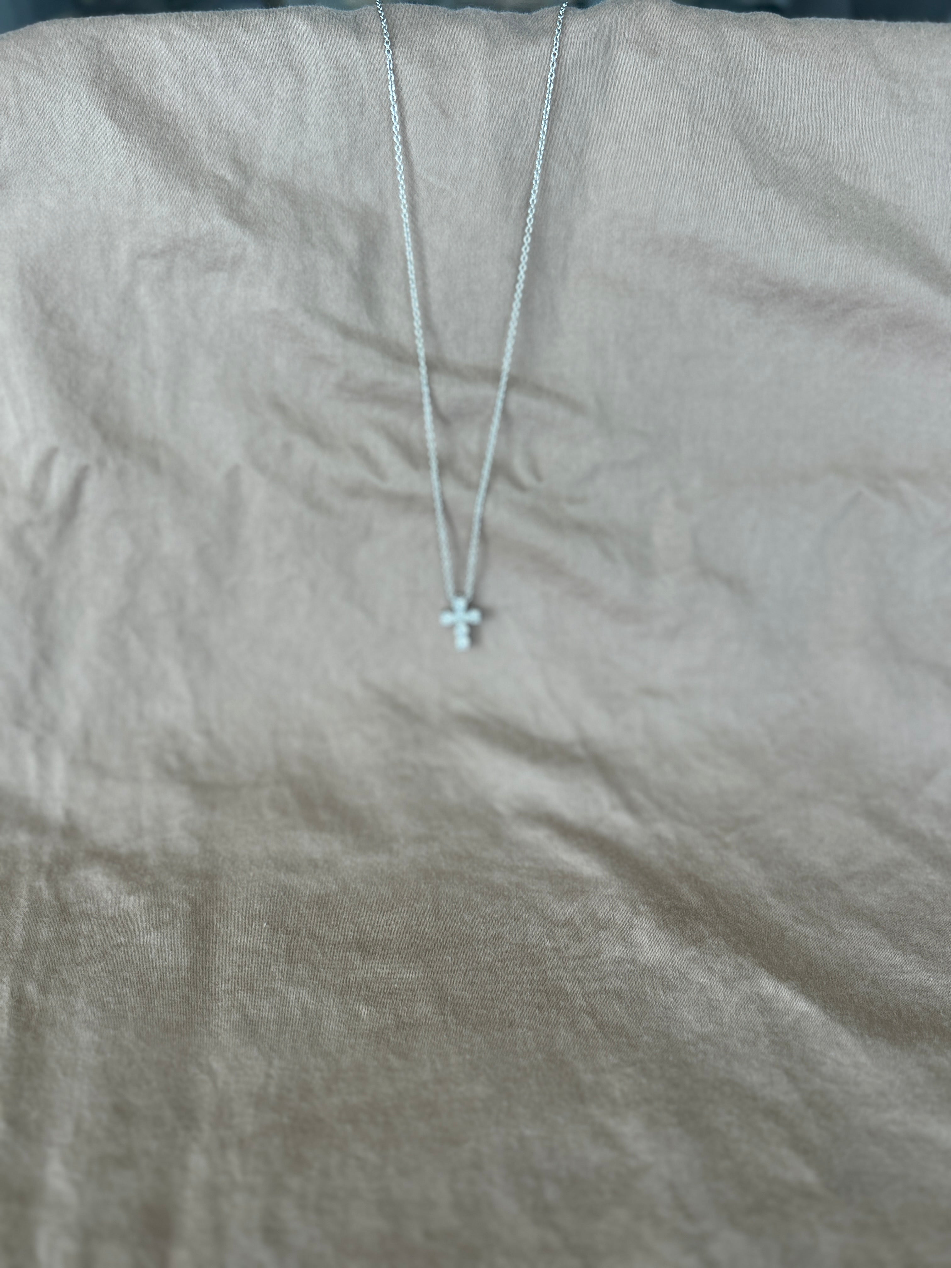 Cross Necklace – 14K Gold Plated