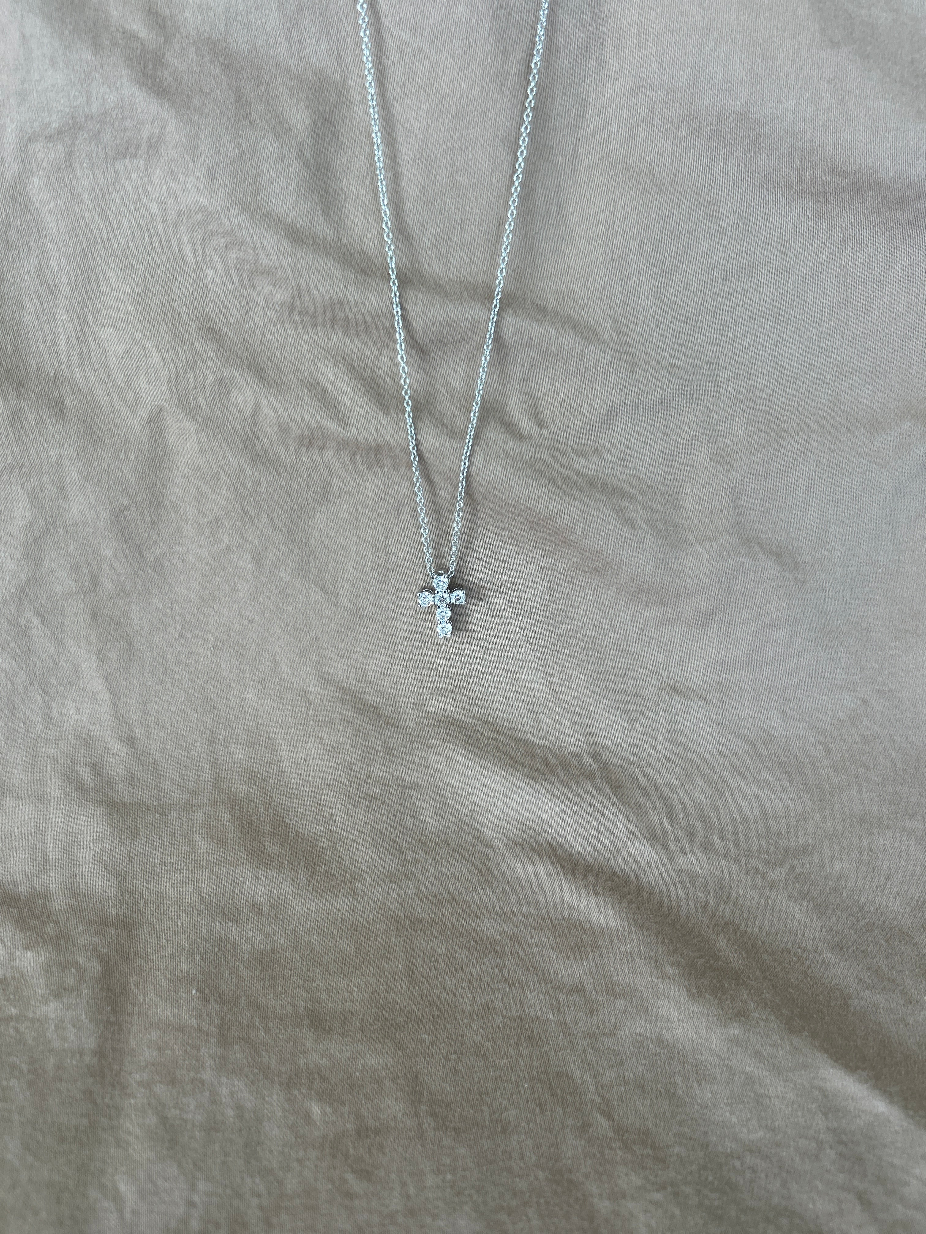 Cross Necklace – 14K Gold Plated