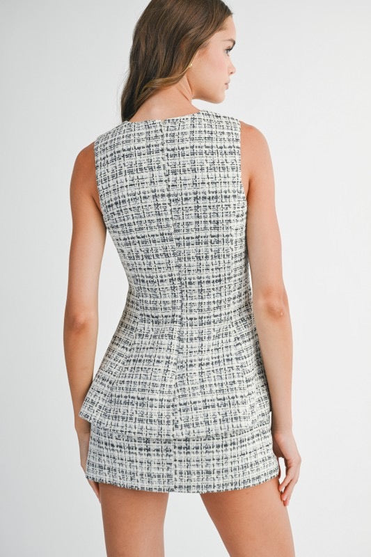 Tweed Mini Dress
