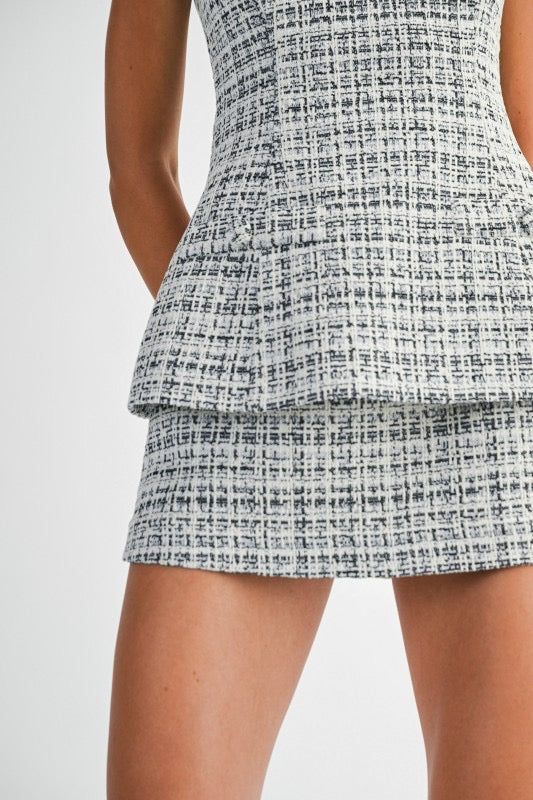 Tweed Mini Dress