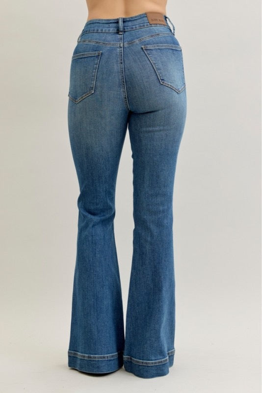 Flare Tummy Control Double Button